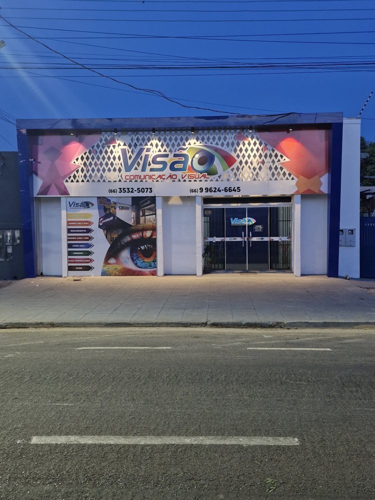 Fachada da Visão Comunicação Visual